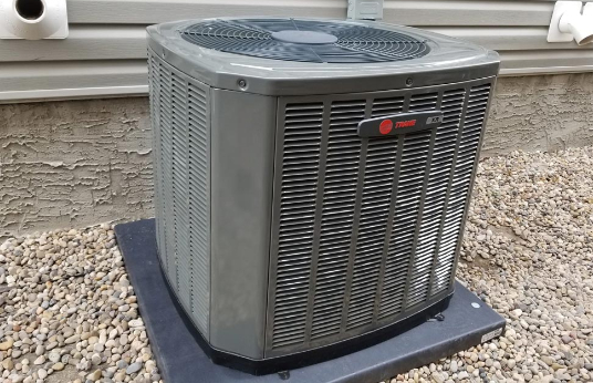 Air Conditioner Installation Outside at Home