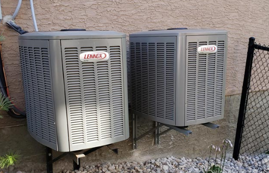 Humidifier Installation in Calgary Outside Home