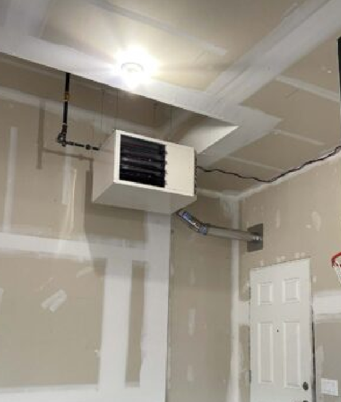 Garage Heater Replacement in Calgary