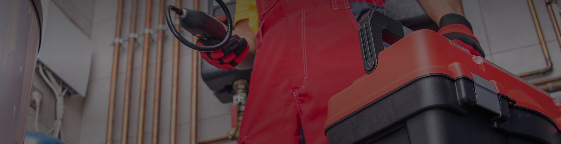 Man doing Furnace Installation in Calgary