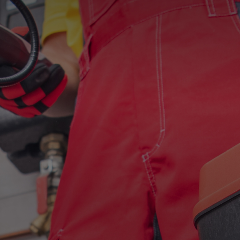 Man doing Furnace Installation in Calgary