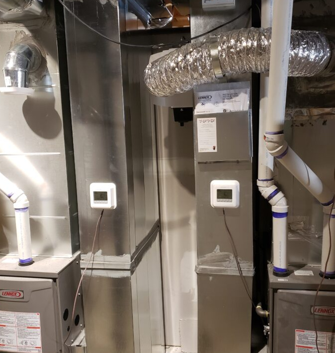 Furnace Ventilation Installation in Calgary Building